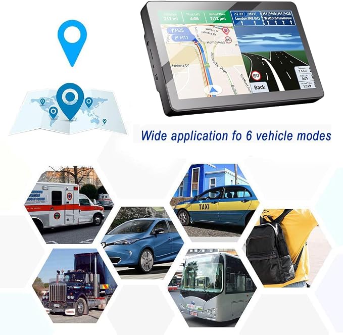 GPS Navigator for Car Truck RV, Latest 2025 Map, 9 inch Touch Screen Real Voice - Image 6