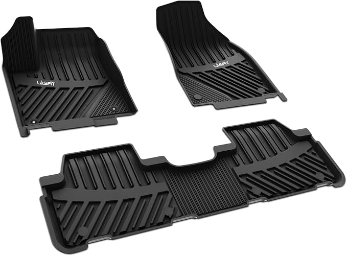 LASFIT Floor Mats for Toyota Highlander 2014-2019 All Weather Custom Fit Floor - Image 9