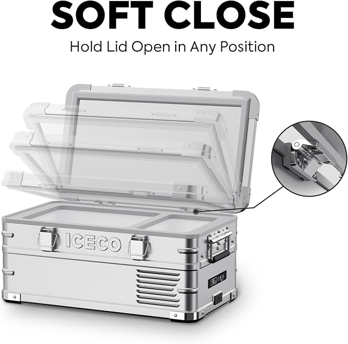 ICECO APL20 12 Volt Car Refrigerator, 21 Qts Light Duty Aluminum 12V Portable - Image 6
