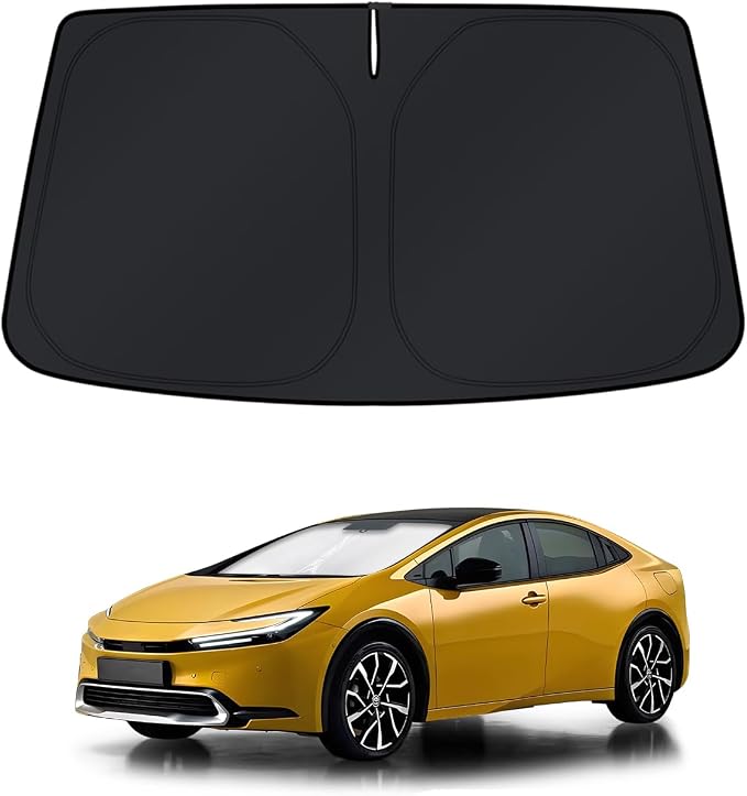 KUST Windshield Sun Shade for Toyota Prius 2023 2024 2025 2026 Window Sunshade by KUST