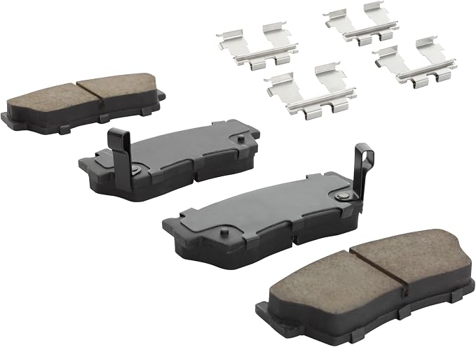 Premium Ceramic Front Brake Pads Compatible - Image 2