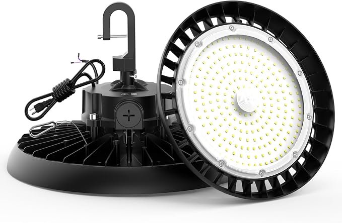 High Bay Lights LED UFO Light 240W LED Shop Lights 6000K IP65 Commercial Bay by AIKVSXER