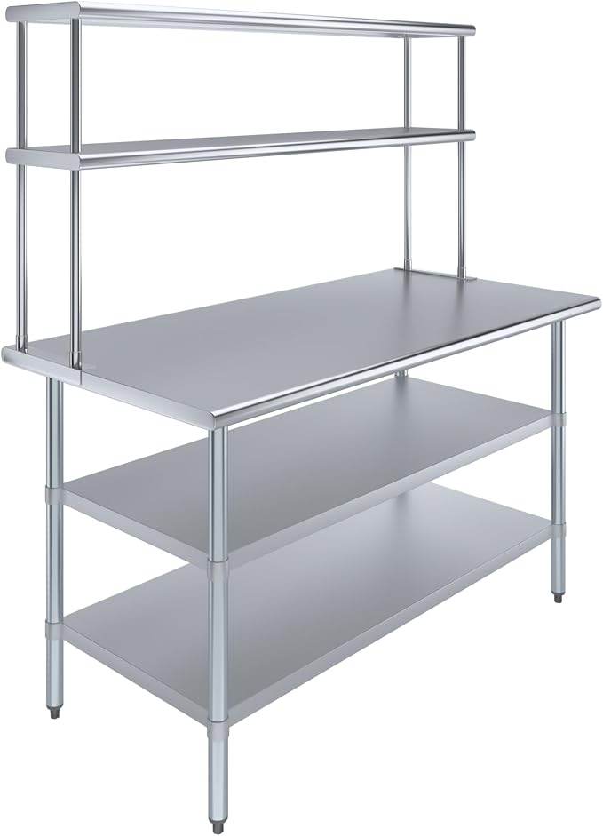 AmGood Stainless Steel Work Table by AmGood
