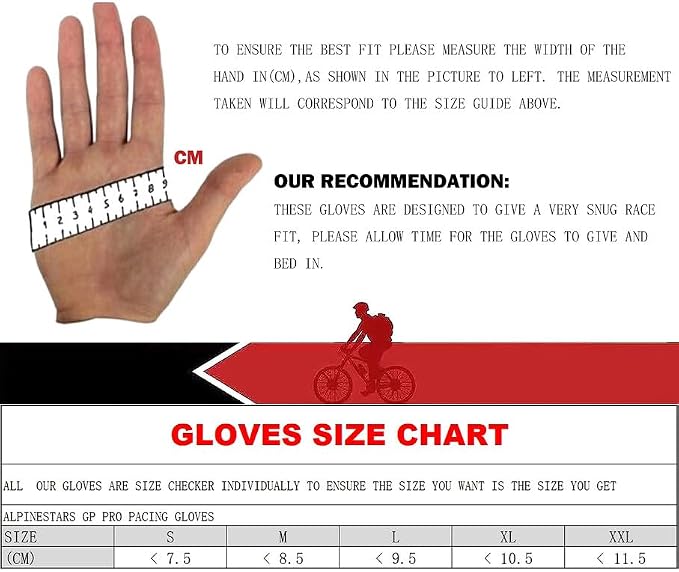 Dirt Bike Motorcycle Gloves for Men Women Finger Touchscreen Motorbike Gloves - Image 6