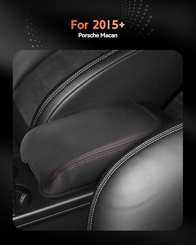CDEFG for 2015-2025 Porsche Macan Center Console Cover Armrest Cover for Macan - Image 2