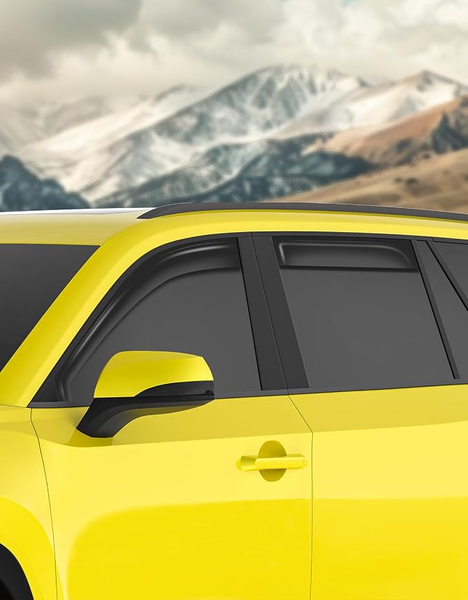 in-Channel Window Rain Guards Fit - Image 2