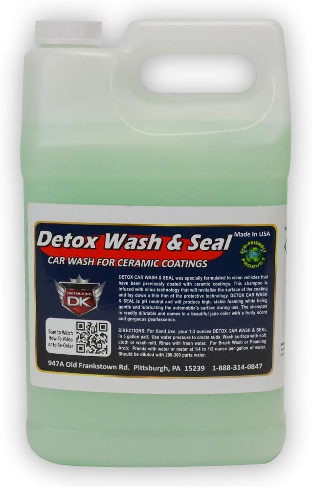 Detail King Detox Car Wash and Car Sealant Foam Soap by DetailKing