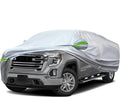 TUCAREST 6-Layers Heavy Outdoor Pickup Full Car Cover Hard Shell Zipper Design by TUCAREST