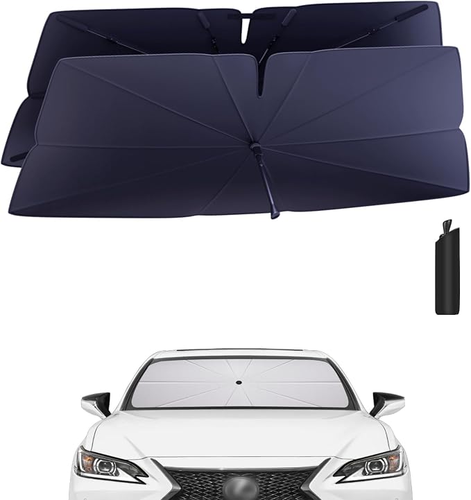 Windshield Sun Shade Umbrella Compatible by HIMUMOY