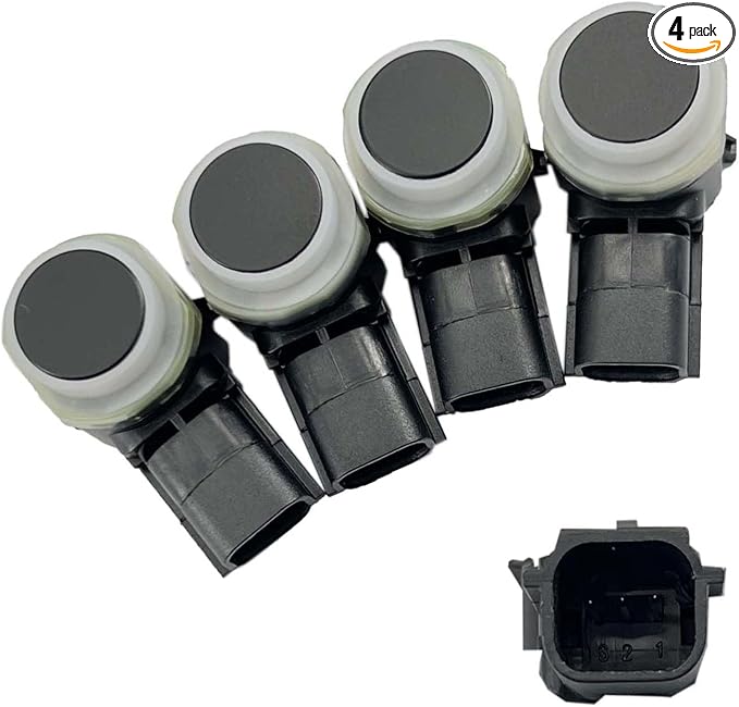 4PCS Parking Bumper Reverse AID Backup Sensor 8A53-15K859-ABW, Compatible by WEITARI