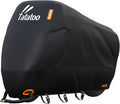 Motorcycle Cover Waterproof Outdoor, 300D Heavy Duty 250cc, UV & Rain Resistant by TATATOO