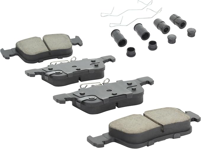 Premium Ceramic Rear Brake Pads Compatible - Image 2
