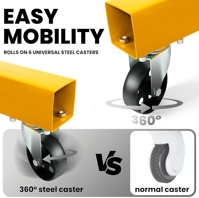 2-Ton Folding Hydraulic Engine Hoist - Image 7