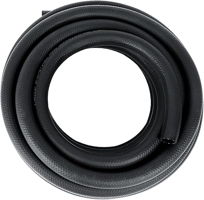 LokoCar Rubber Fuel Hose Line Push Lock 3/8" ID SAE 30R7 NBR 25ft 300PSI Black - Image 9