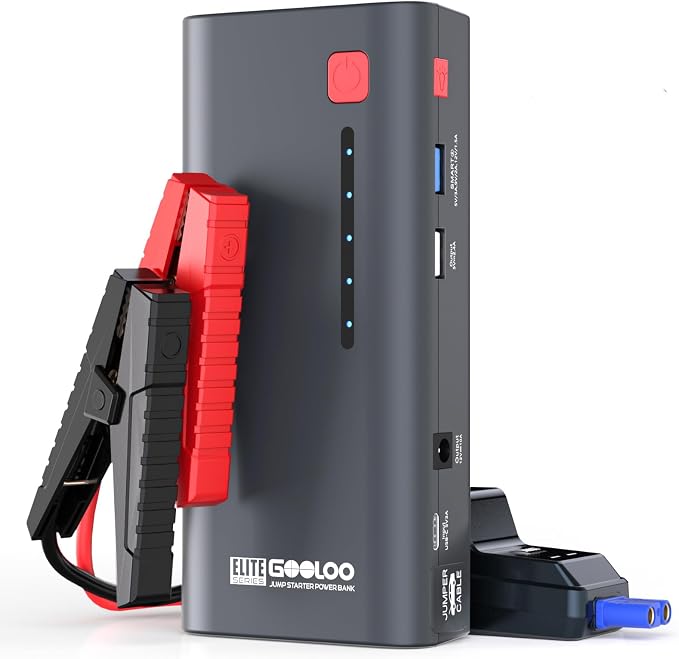 GOOLOO Jump Starter Battery Pack 3000A Peak SuperSafe Car Starter by GOOLOO