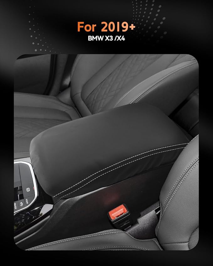 CDEFG for BMW X3 G01/X4 G02 2019-2025 Center Console Cover Armrest Box Cover - Image 2