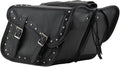 GARGOYLE BELLS Genuine Leather Motorcycle Saddle Bags Motorcycle Luggage Bag by GARGOYLEBELLS