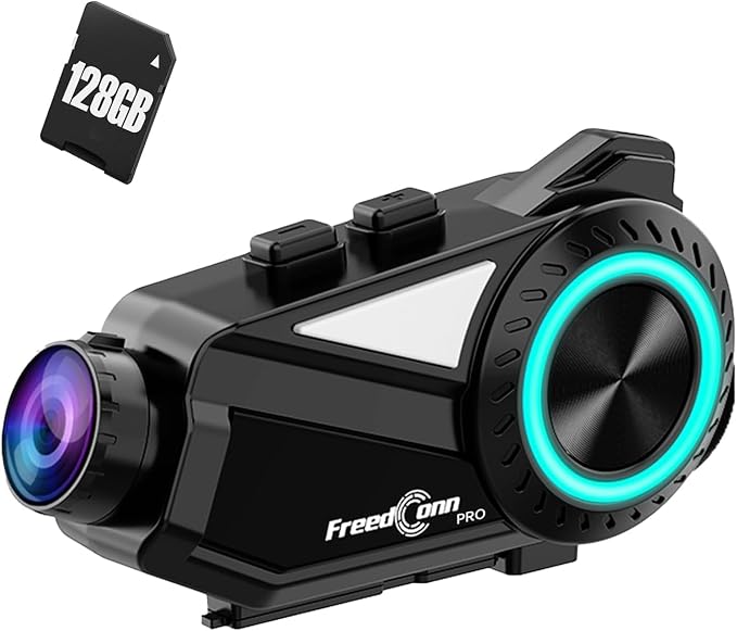 FreedConn R3 PRO Motorcycle Helmet Bluetooth Headset by FreedConn