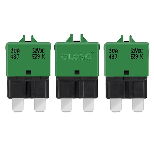 GLOSO Circuit Breaker Fuse E39 Manual Reset by GLOSO