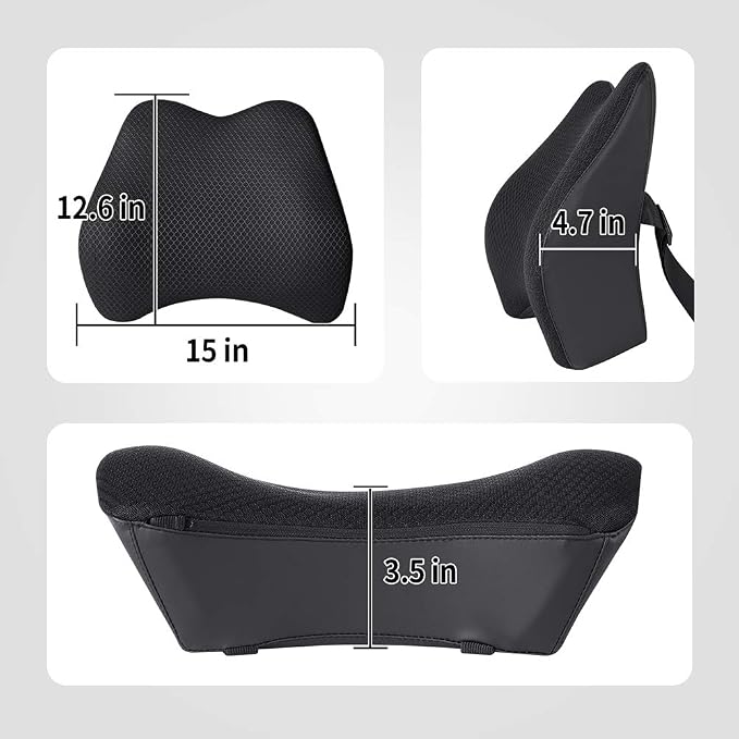 Memory Foam Lumbar Support Pillow - Image 8