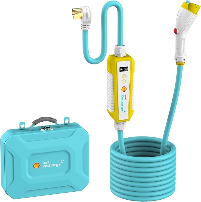 Shell Level 2 EV Charger, 40A ETL Certified Energy Star EV Charger, by Shell