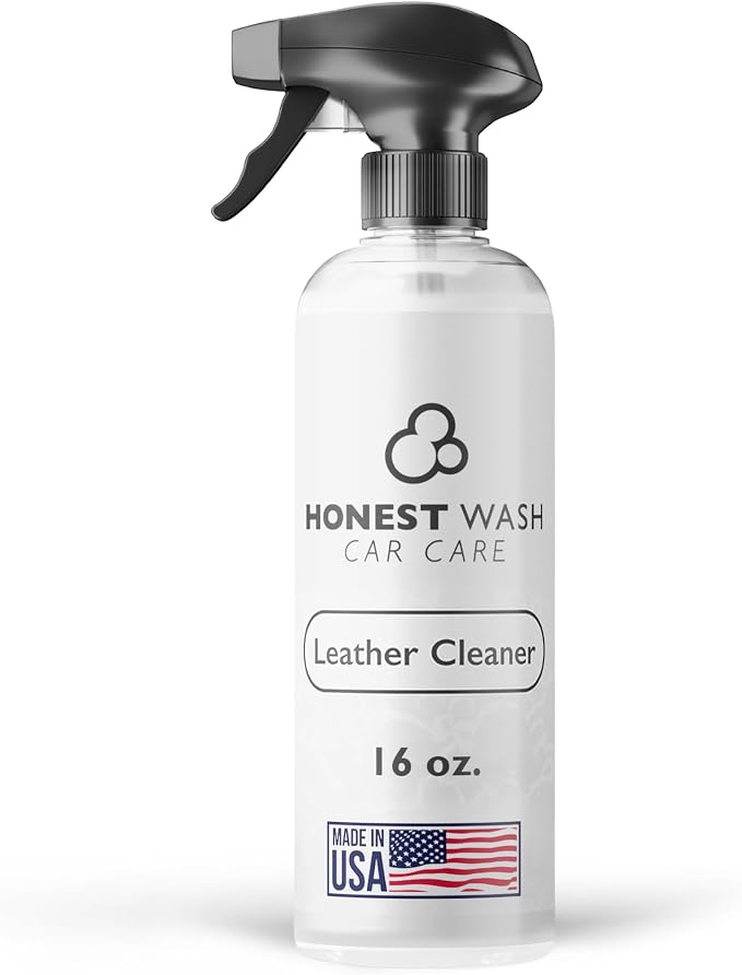 Honest Wash Car Leather Cleaner – Cleans, Conditions, & Restores Leather | by HonestCarWash