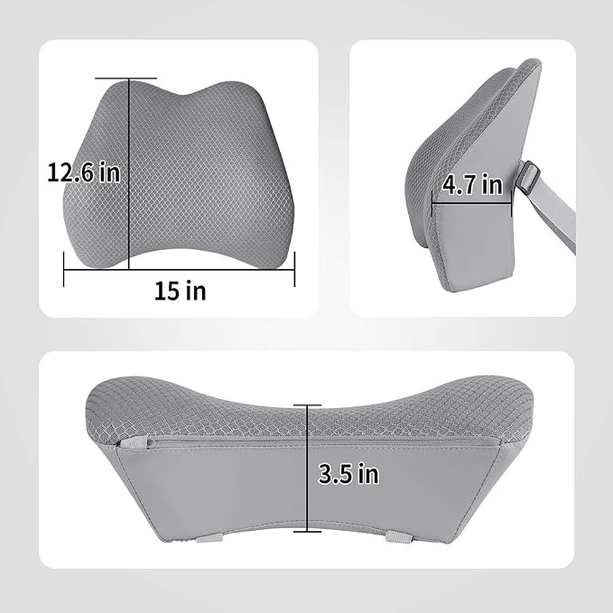 Memory Foam Lumbar Support Pillow - Image 8