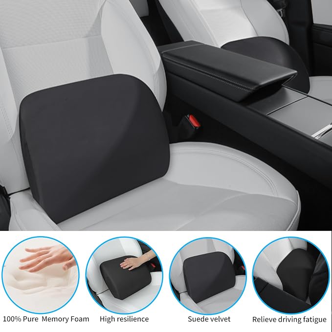 Lumbar Support Pillow Ergonomic Memory Foam Lumbar Pillow - Image 3