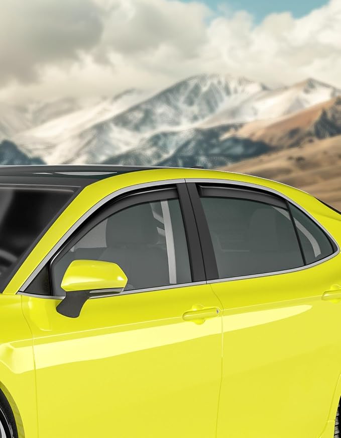 in-Channel Window Rain Guards Fit - Image 2