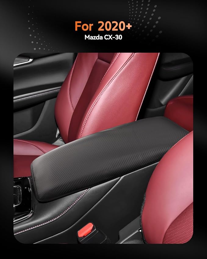 CDEFG for Mazda CX-30 2020-2025 Center Console Cover Armrest Box Cover for CX30 - Image 2