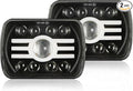5x7 7x6 Inch LED Headlights, H6054 80W Headlights, Turn Signals, DOT Approved by AZQOP