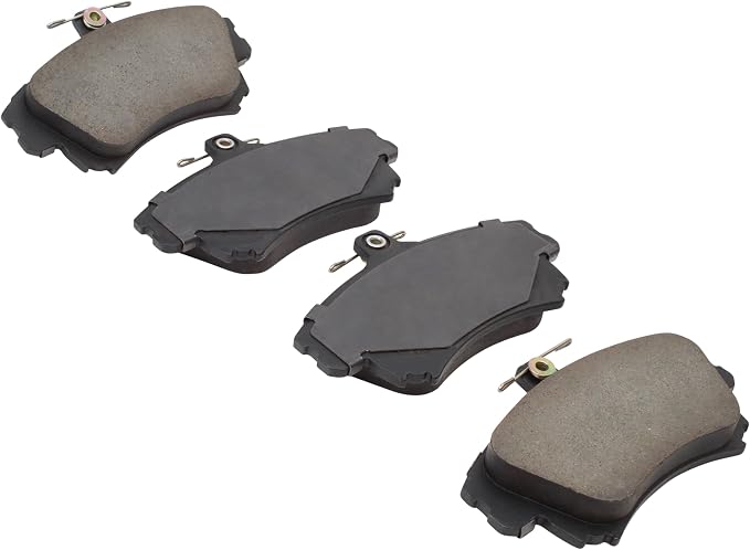 Premium Semi-Metallic Front Brake Pads Compatible - Image 2