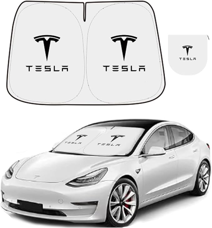 300T Sunshade for Tesla Model Y Model 3, Car Accessories 2025 for Tesla by YOYGAGTeslaAccessories