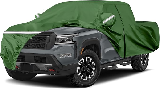 BOSSTONE Car Cover Custom Fit for Nissan Frontier King/Crew Cab Short Bed by BOSSTONE