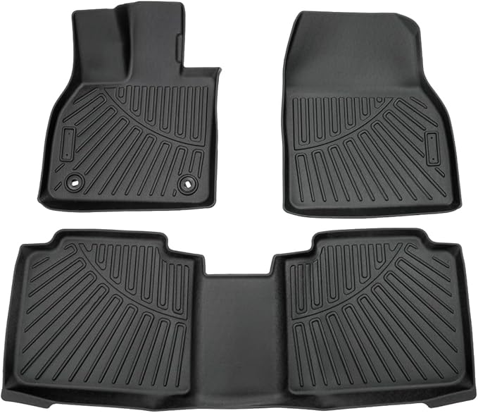 Powerty Floor Mats for Toyota BZ4X & Subaru Solterra 2023 2024 2025 Accessories by Powerty
