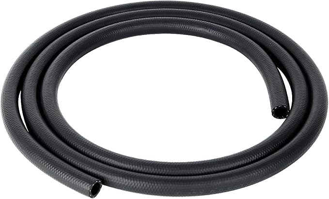 LokoCar 5/16" ID Fuel Hose Line Push Lock NBR Rubber SAE 30R7 300PSI 5ft Black - Image 8