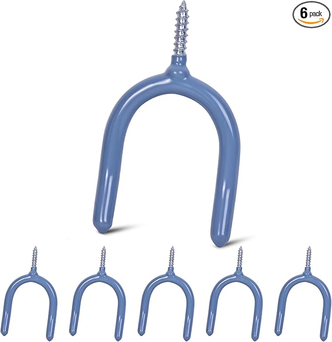 6 Pack Garage Storage System Steel U Hooks by Unknown