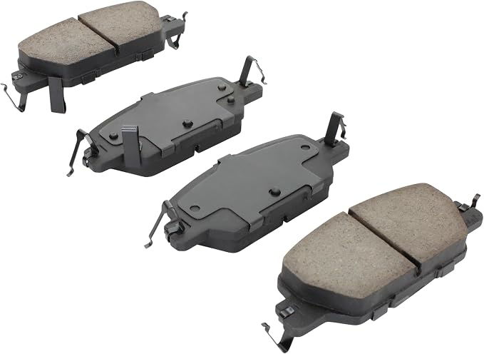 Premium Ceramic Rear Brake Pads Compatible - Image 2
