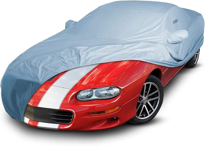 iCarCover Custom Car Cover for Chevy Camaro STD, Waterproof All Weather Rain by iCarCover