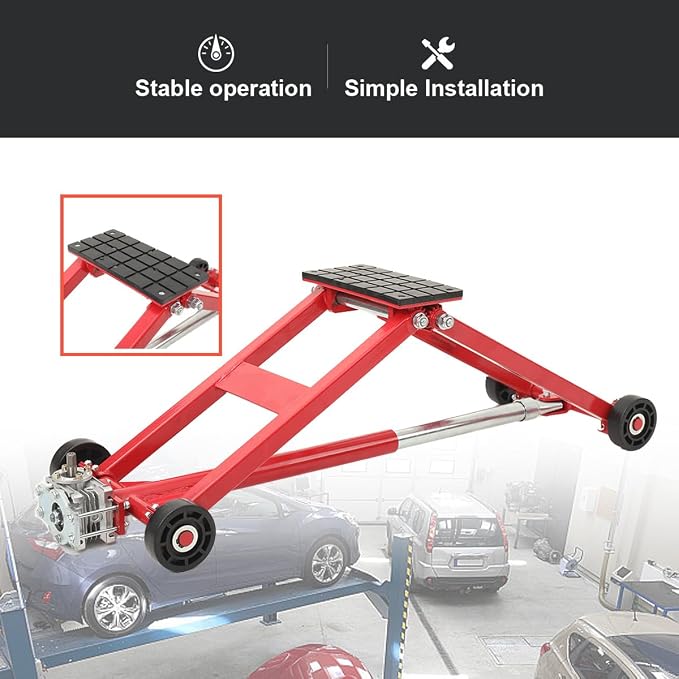 5500lb Portable Turbine Hoist Car Lift, Heavy Duty Auto Lift - Image 2