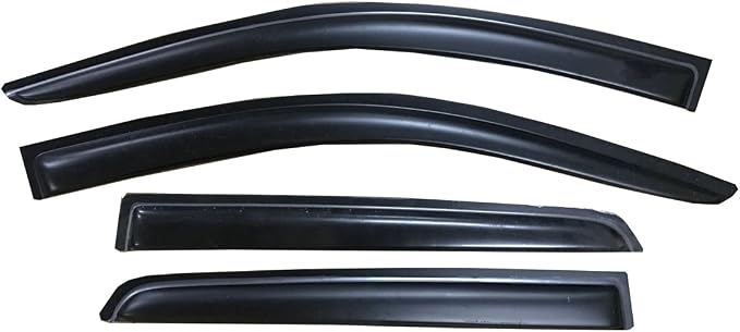 Window Visors Compatible with 2009-2016 Dodge Journey Sun/Rain Guards Wind by GLDIFA