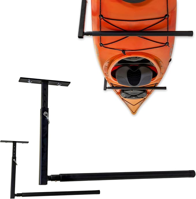 StoreYourBoard Adjustable Kayak Ceiling Rack – Hi Port 2 Garage Ceiling Kayak - Image 5