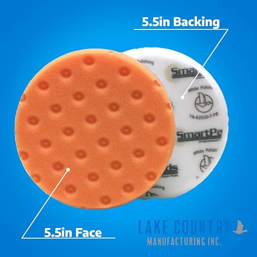 Smart Foam Pads Dual Action 5.5 inch Cut and Polish Combo | Perform 2-Step - Image 5