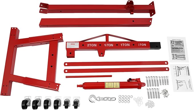 Folding Engine Hoist 1 Ton Engine Crane Lift - Image 9