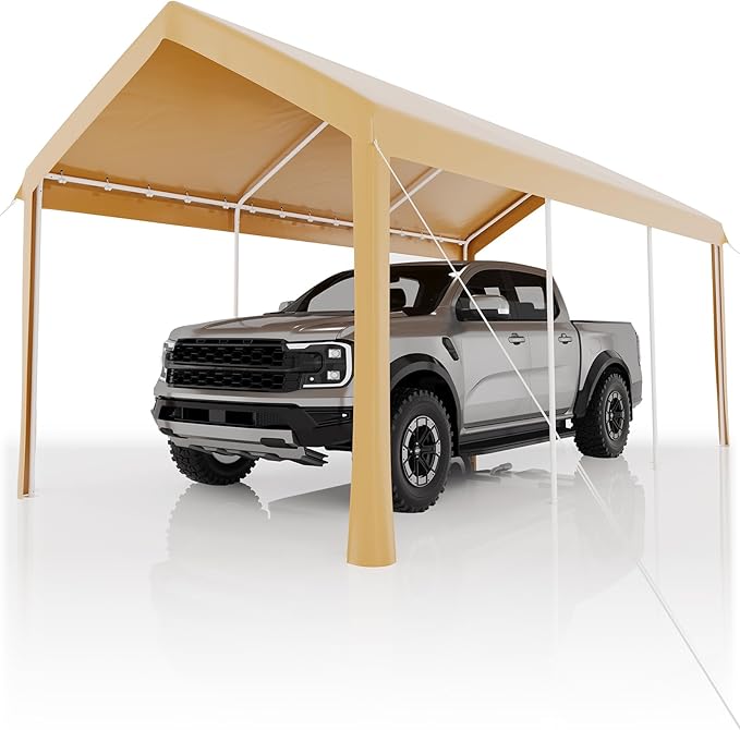 10x20ft Metal Carport Garage - Image 8