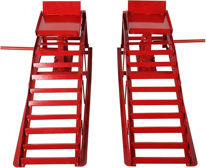 5 Ton 2 Pack Hydraulic Car Ramp Elevator 10000 Lbs by TBAPFS