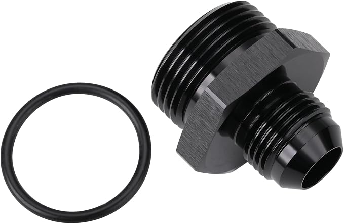 10AN Male Flare to 16AN ORB O-ring Boss Fuel Pump Rail Adapter Fitting Aluminum - Image 4