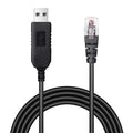 4.92FT USB to RJ11 Plug Cable, USB 5V-12V Power Cable, Radar Detector Cable by Sousery
