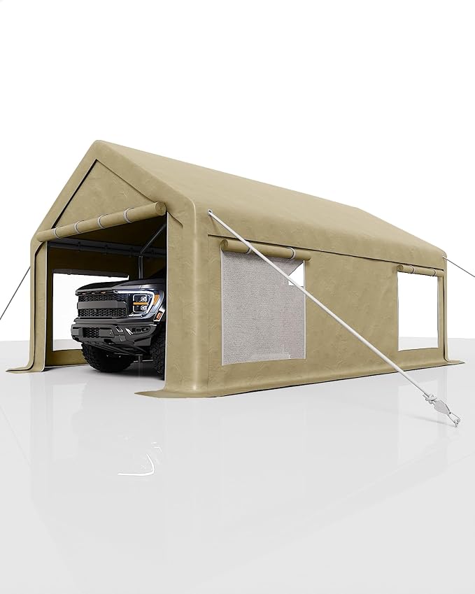 10x20 Ft Carport, Car Port by GarveeLife