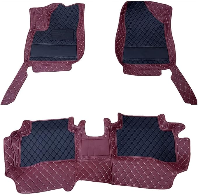 Custom All-Weather Protection Luxury Leather Floor Mats - Image 2